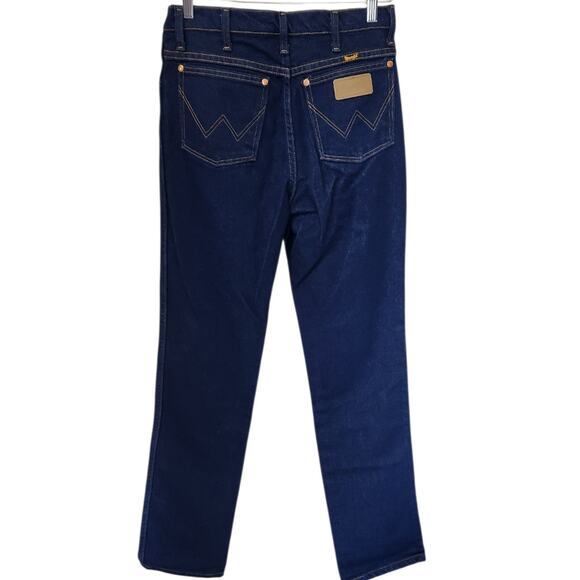 Wrangler Cowboy Cut Slim Fit Stretch Denim Jean Pant Men 30 Like New Pre-washed - Picture 4 of 6